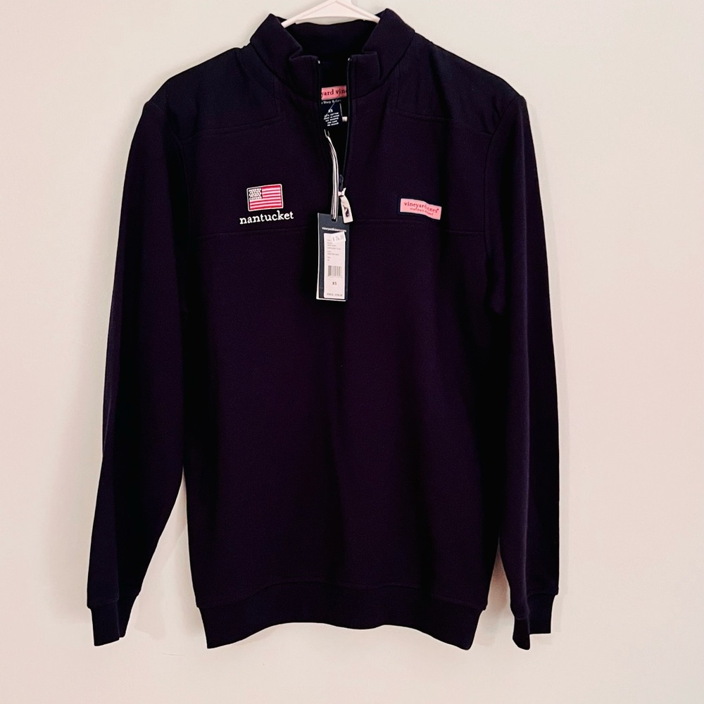 NWT VINEYARD VINES SHEP NANTUCKET MARTHAS VINEYARD FLAG MENS XS